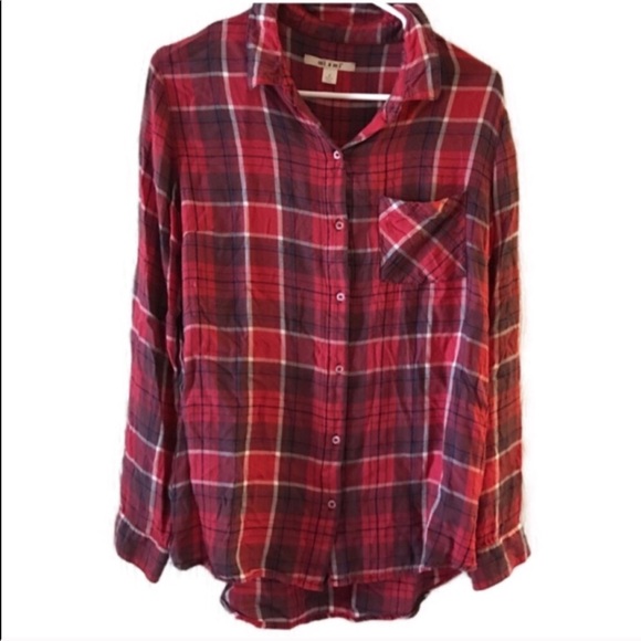 miami Tops - Women’s Plaid Shirt